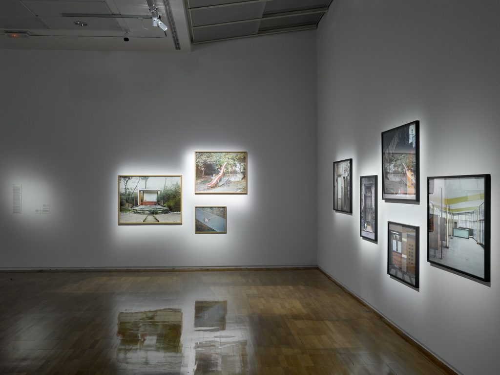 View of Foreign Office at "Blackboard", solo exhibition, Jeu de Paume, Paris, 2018